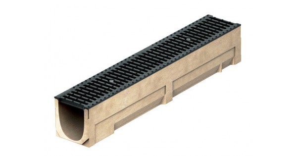 Купить лоток полимербетонный ЛВ Compozit Massiv 100.160.210 с решеткой ...