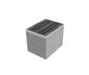 Дождеприёмный колодец секционный BetoMax ДК-30.38.44-Б-В бетонный с решёткой щелевой чугунной ВЧ кл.Е (верхняя часть, комплект), арт. 04770/1