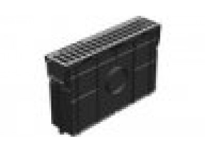 Пескоуловитель PolyMax Drive ПУС 20.26.60-ПП с решеткой чугунной щелевой ВЧ кл.D (комплект)