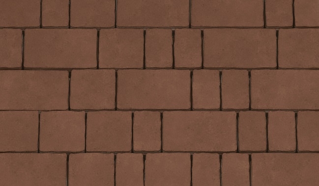 Тротуарная плитка светло-коричневая